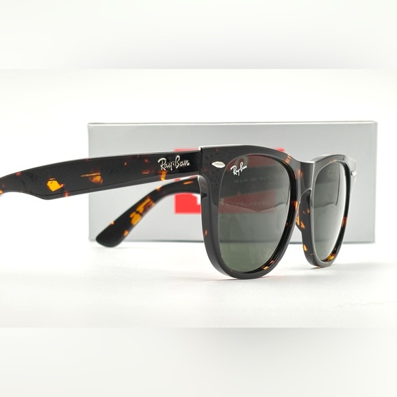Ray-Ban Wayfarer Sunglasses 54-18-150 Original Classic Tortoise Green RB2140 - Picture 13 of 16